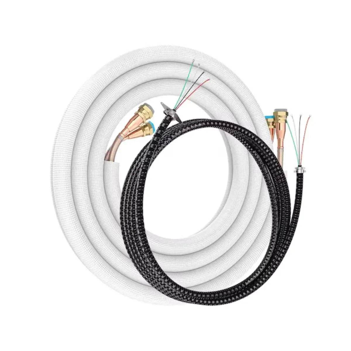 MRCOOL DIY 5th Gen 50 Ft. Pre-Charged Quick Connect Line Set with DIY Pro Cable, 1/4" x 1/2", for DIY 18K Mini Split Indoor Air Handler