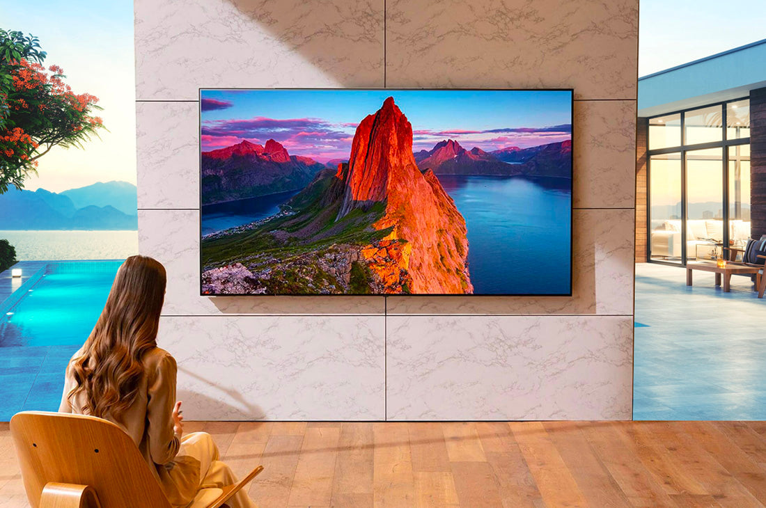 MirageVision LG 8K Partial Sun Outdoor TV – 8K Series