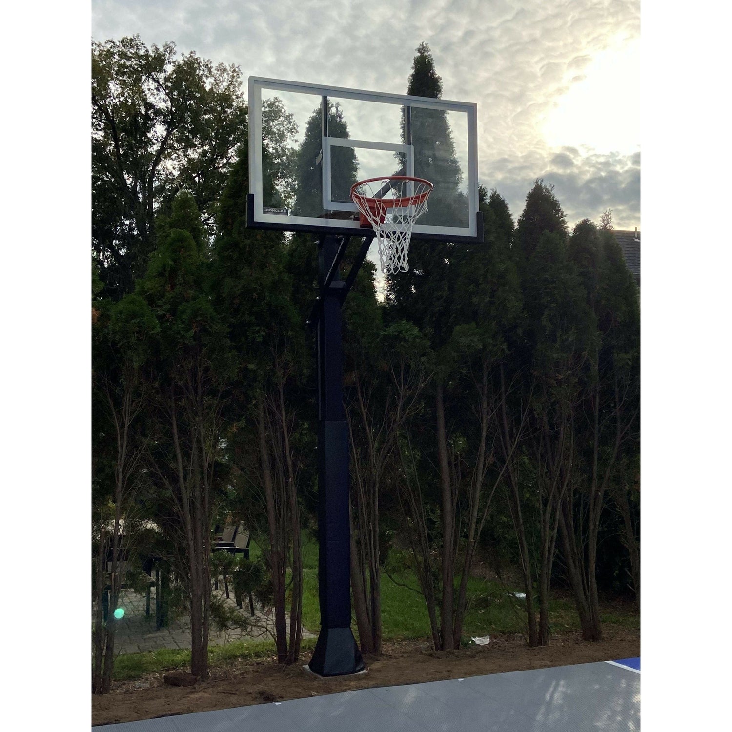 Ironclad Game Changer 36"x60" Adjustable In-Ground Basketball Hoop GC55-LG