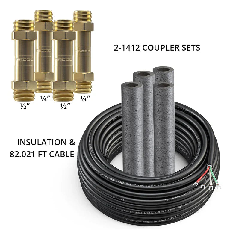 MRCOOL DIY Coupler for 9K, 12K or 18K Air Handlers with 75 Ft. MC-5 Cable
