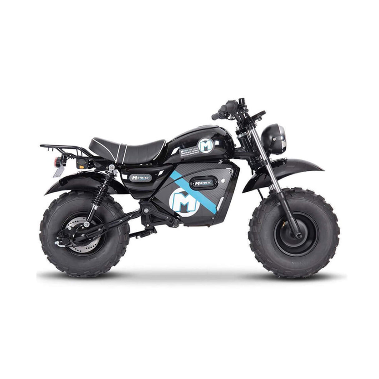 MotoTec 1500W 60V/20AH Electric Powered Mini Bike, Black