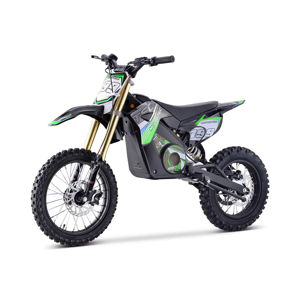 MotoTec 48V 1800W Pro High-Performance Electric Dirt Bike