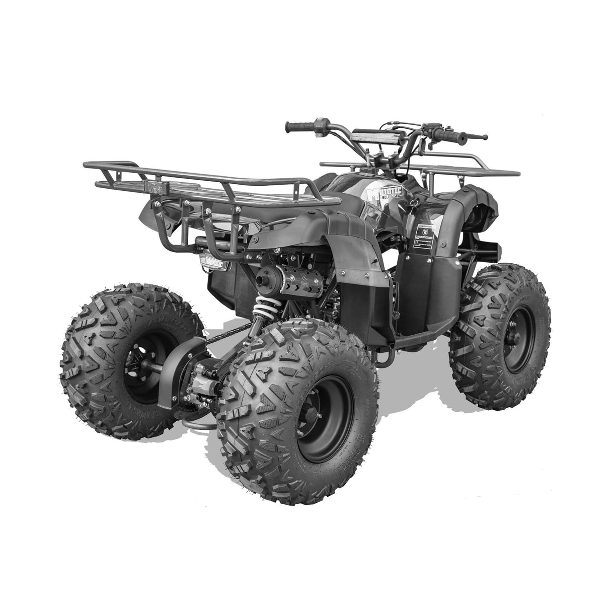 MotoTec Bull 125cc 4-Stroke Mini Kids 4-Wheeler Gas ATV Quad