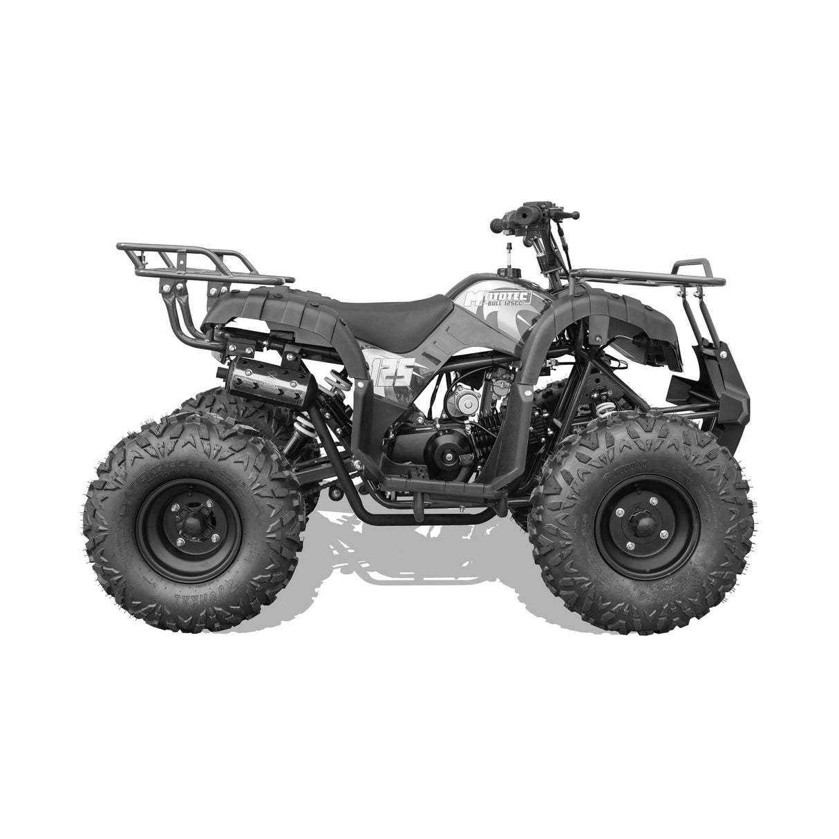 MotoTec Bull 125cc 4-Stroke Mini Kids 4-Wheeler Gas ATV Quad
