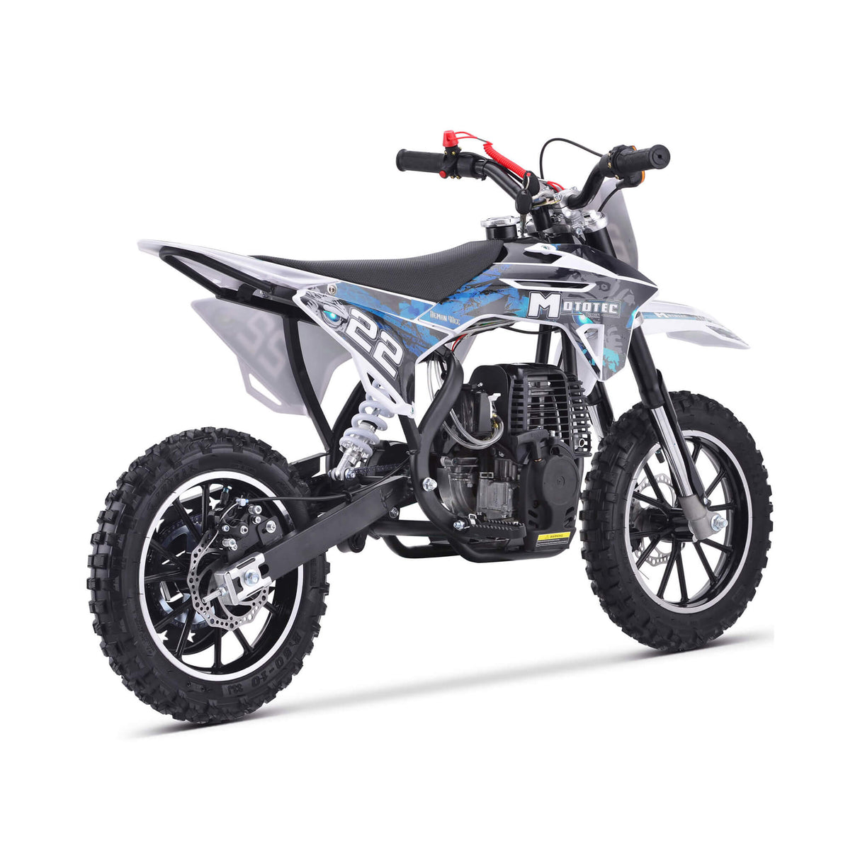 MotoTec Demon 40CC 4-Stroke Kids Gas Dirt Bike