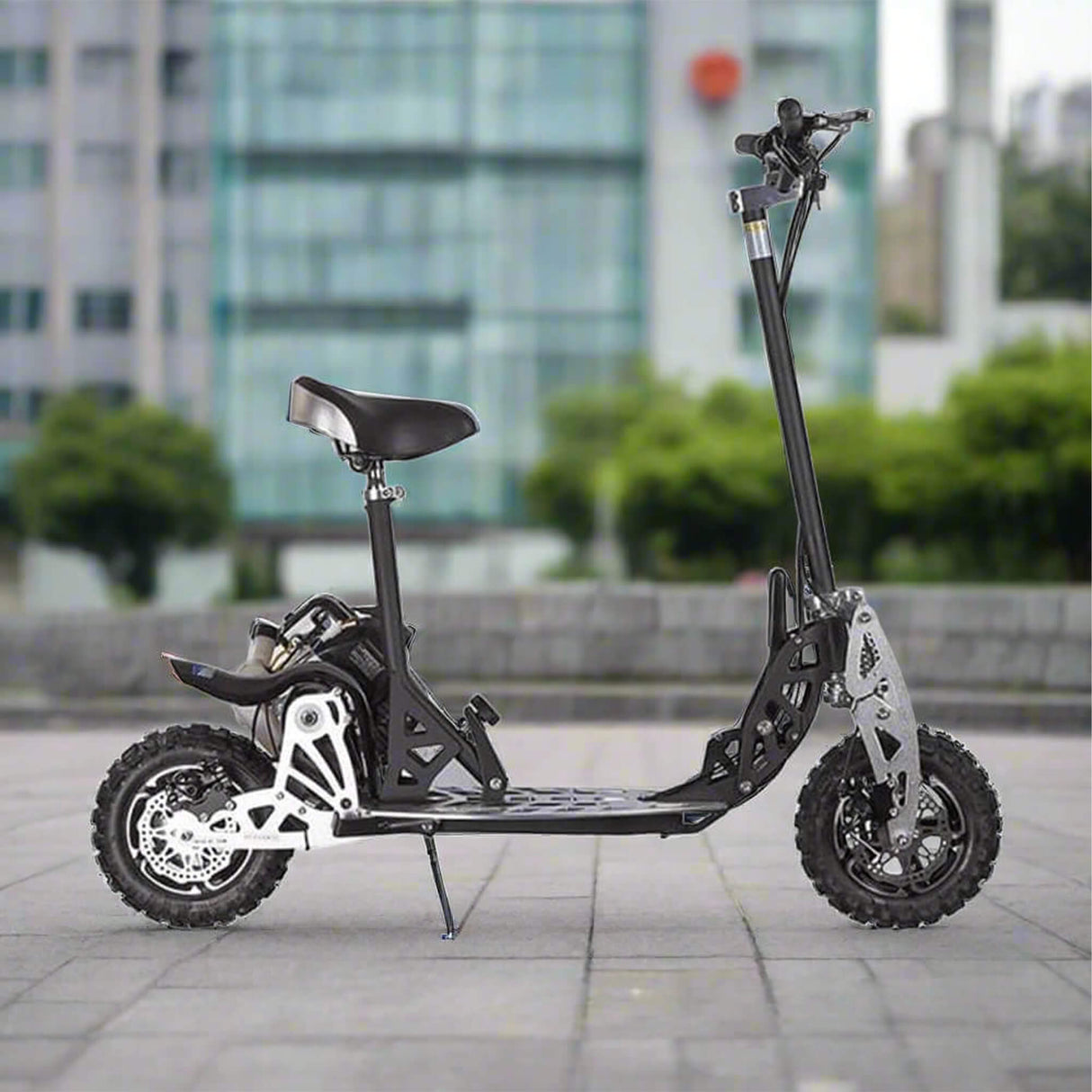 MotoTec Uberscoot 2X 50CC 2-Speed Gas Scooter