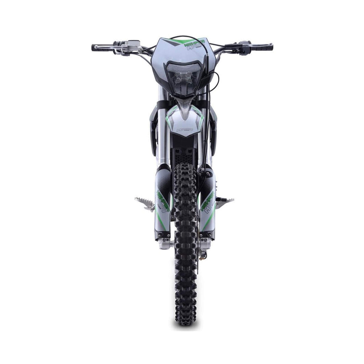 MotoTec Venom High-Performance 72V/12000W Electric Dirt Bike, White