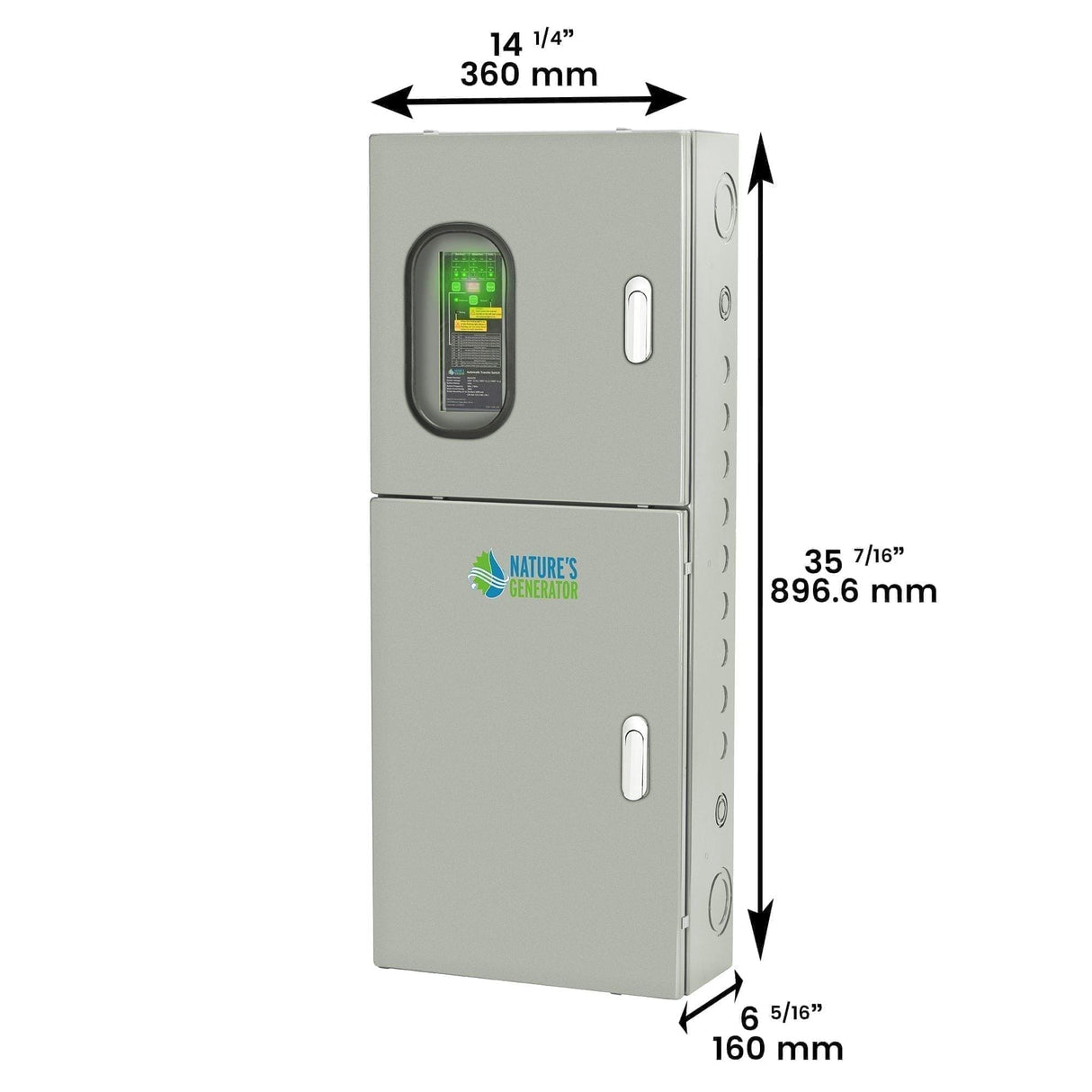 Nature's Generator 125A 24-Spaces 48-Circuits Automatic Transfer Switch