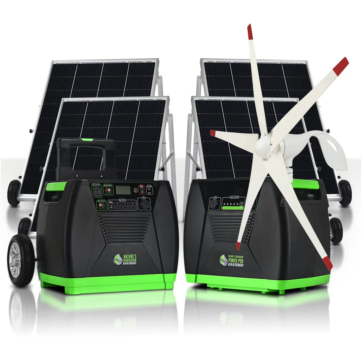 Nature's Generator Elite Platinum - WE System 3600W Solar Generator