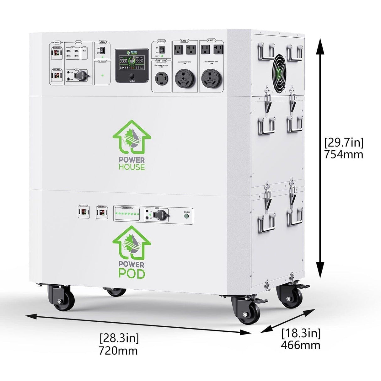 Nature’s Generator Powerhouse 7200W Whole-Home Generator