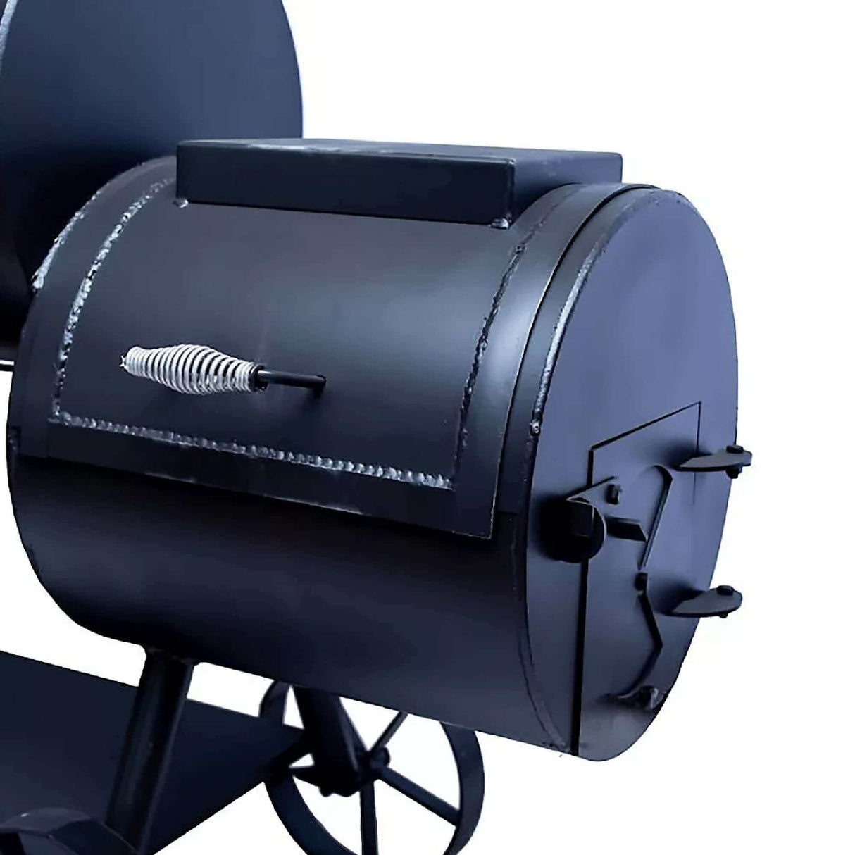 Old Country BBQ Pits Brazos Loaded Offset Smoker with Counterweight