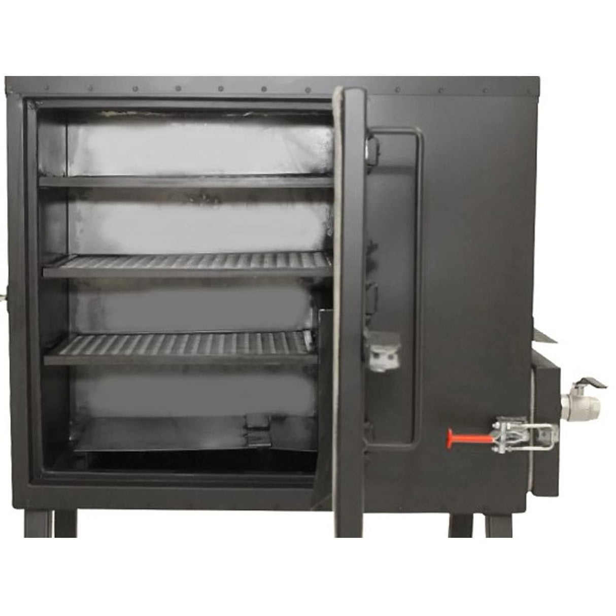 Old Country BBQ Pits Insulated Gravity Fed Charcoal Smoker GF-L-34X40