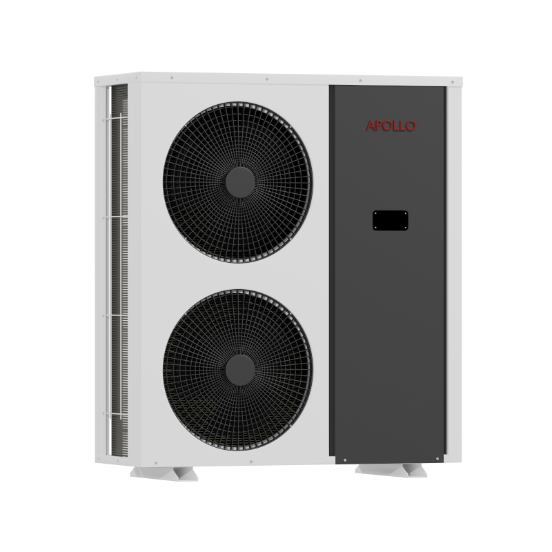APOLLO Commercial Heat Pump - 72k BTU / 6 Ton - Air to Water - EVI Inverter DC Technology