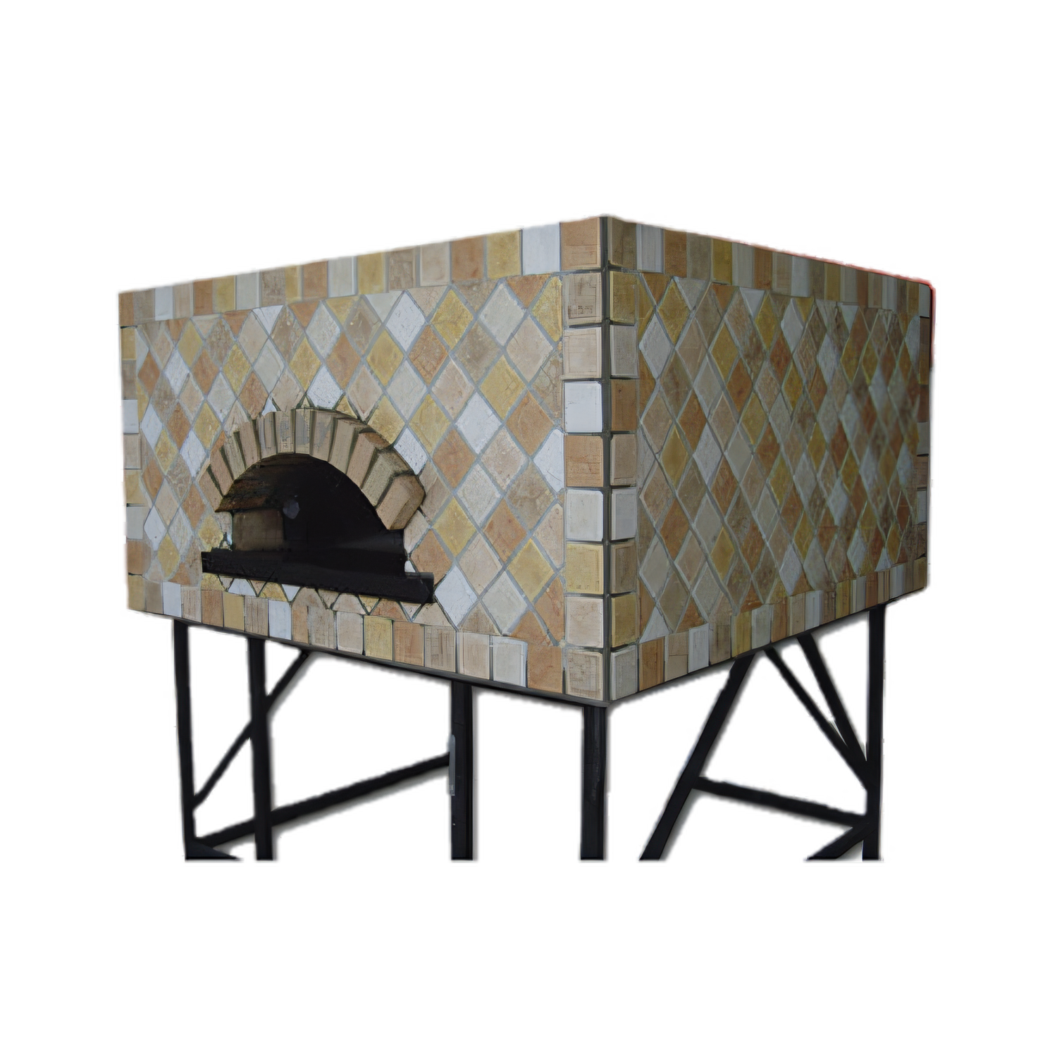 Univex DOME55S Artisan Stone Hearth Square Pizza Oven Gas (11) 12" Pizza Capacity