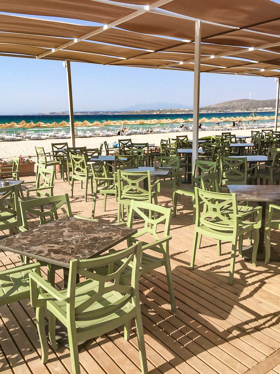 Rainbow Outdoor Zeus Set of 2 Stackable Armchair-Teal