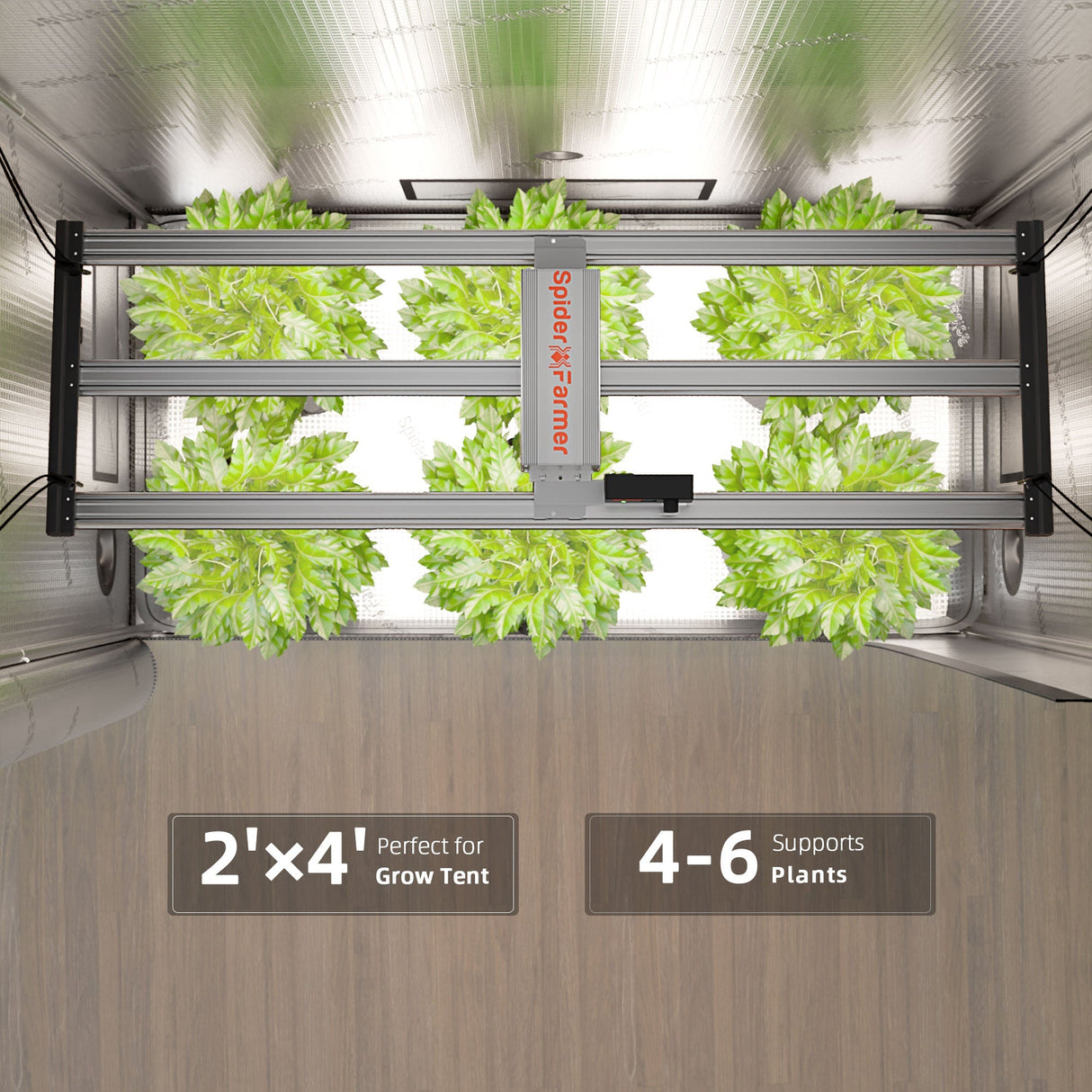 Spider Farmer G4500 320W Full Spectrum LED Grow Light