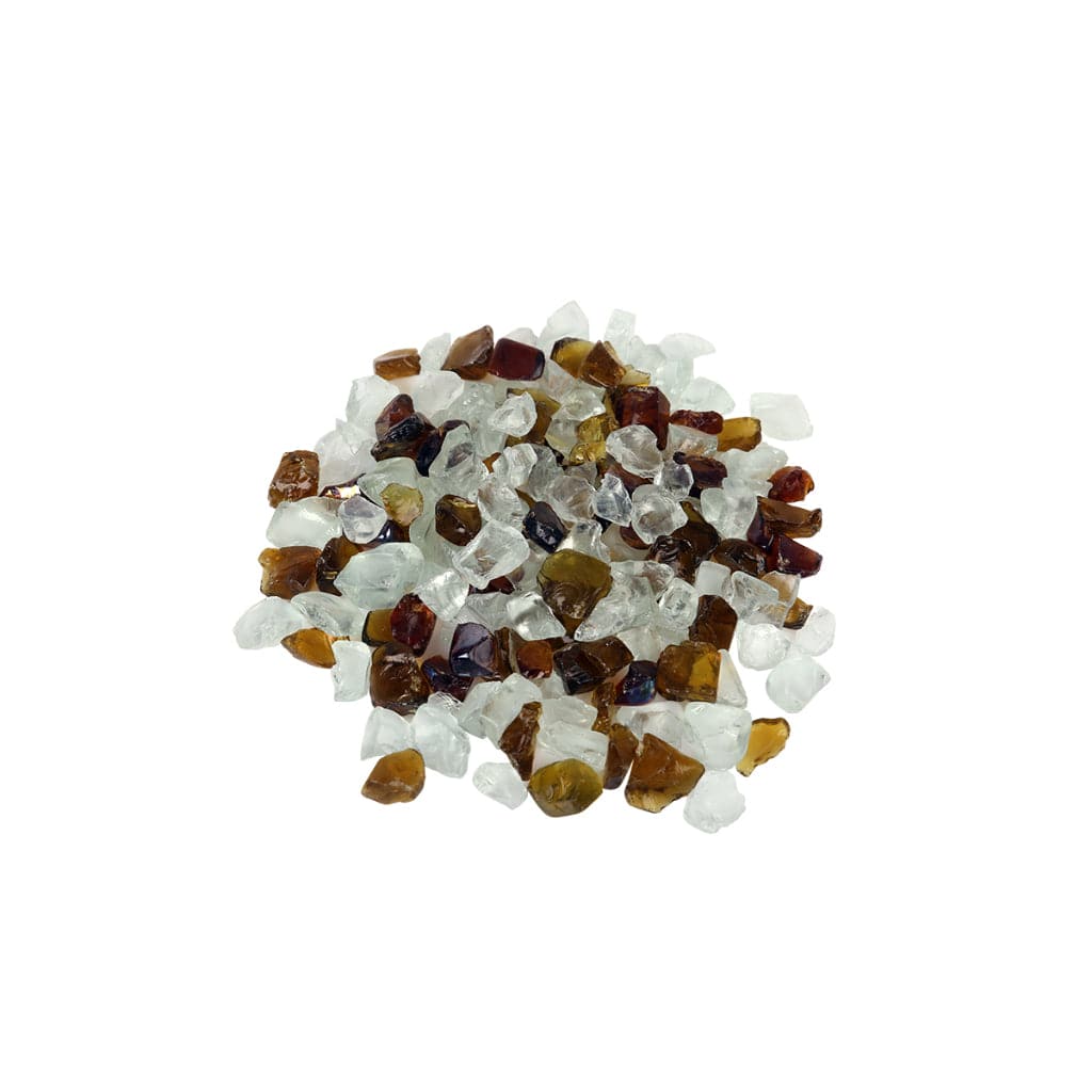 Remii Canyon Brown Fire Glass Media for Gas & Electric Fireplaces 5 lbs AMSF-GLASS-15