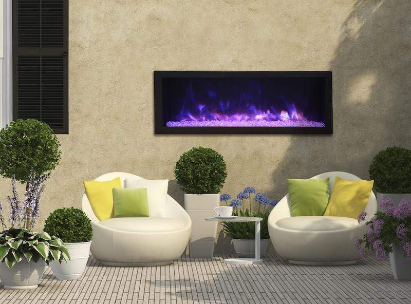 Remii Deep 55" Electric Fireplace 5,000 BTU 102755-DE
