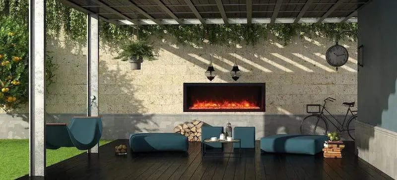 Remii Extra Slim 35" Built-In Electric Fireplace 102735-XS