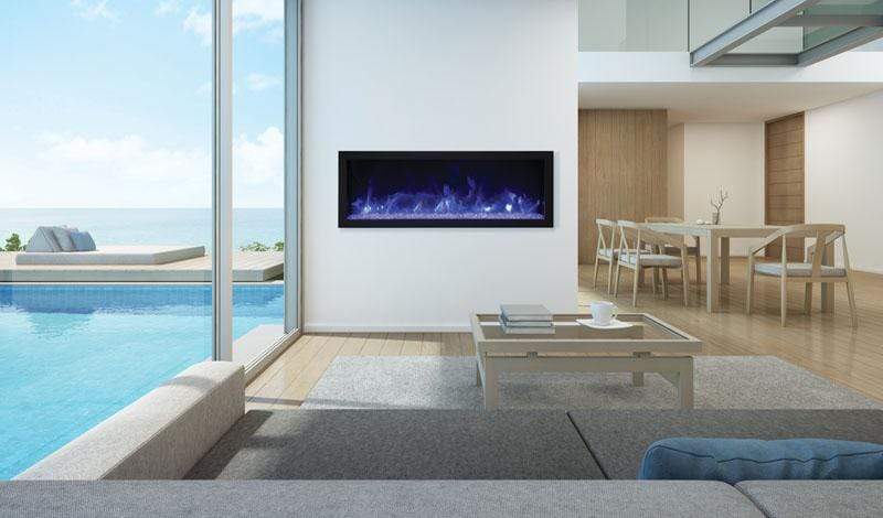 Remii Extra Slim 55" Built-In Electric Fireplace 102755-XS