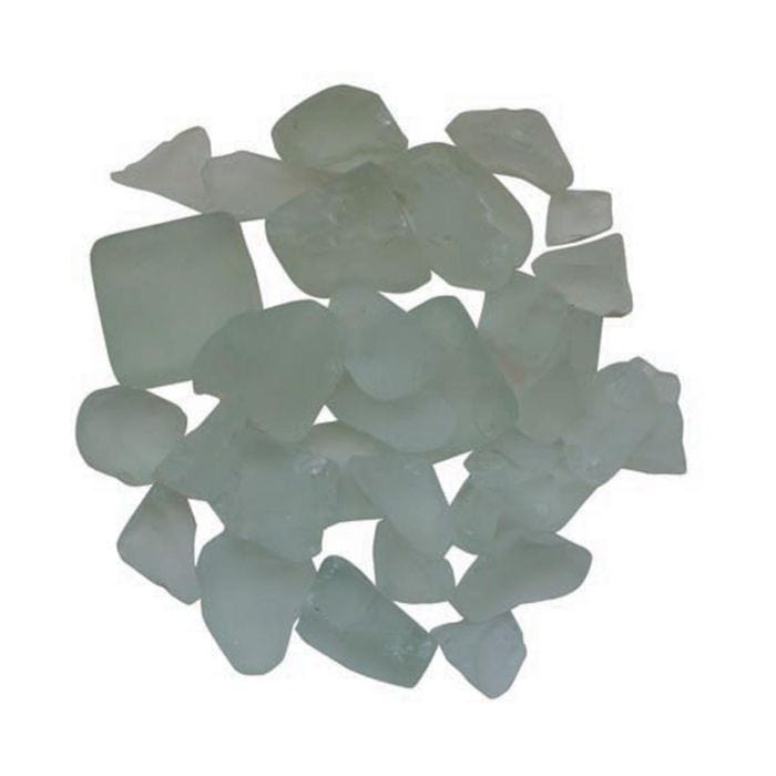 Remii Frosted White Fire Glass 5 lbs AMSF‑GLASS‑07