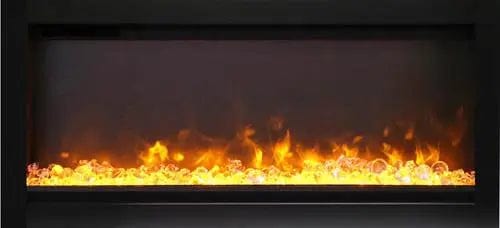 Remii Wall Mount Basic 34" Electric Fireplace 4,500 BTU WM-34-B