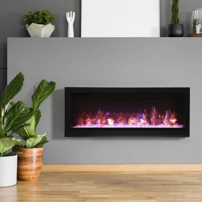Remii Wall Mount Basic 42" Electric Fireplace 4,500 BTU WM-42-LUMINA