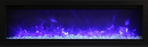 Remii Wall Mount Basic 50" Electric Fireplace 4,500 BTU WM-50-LUMINA