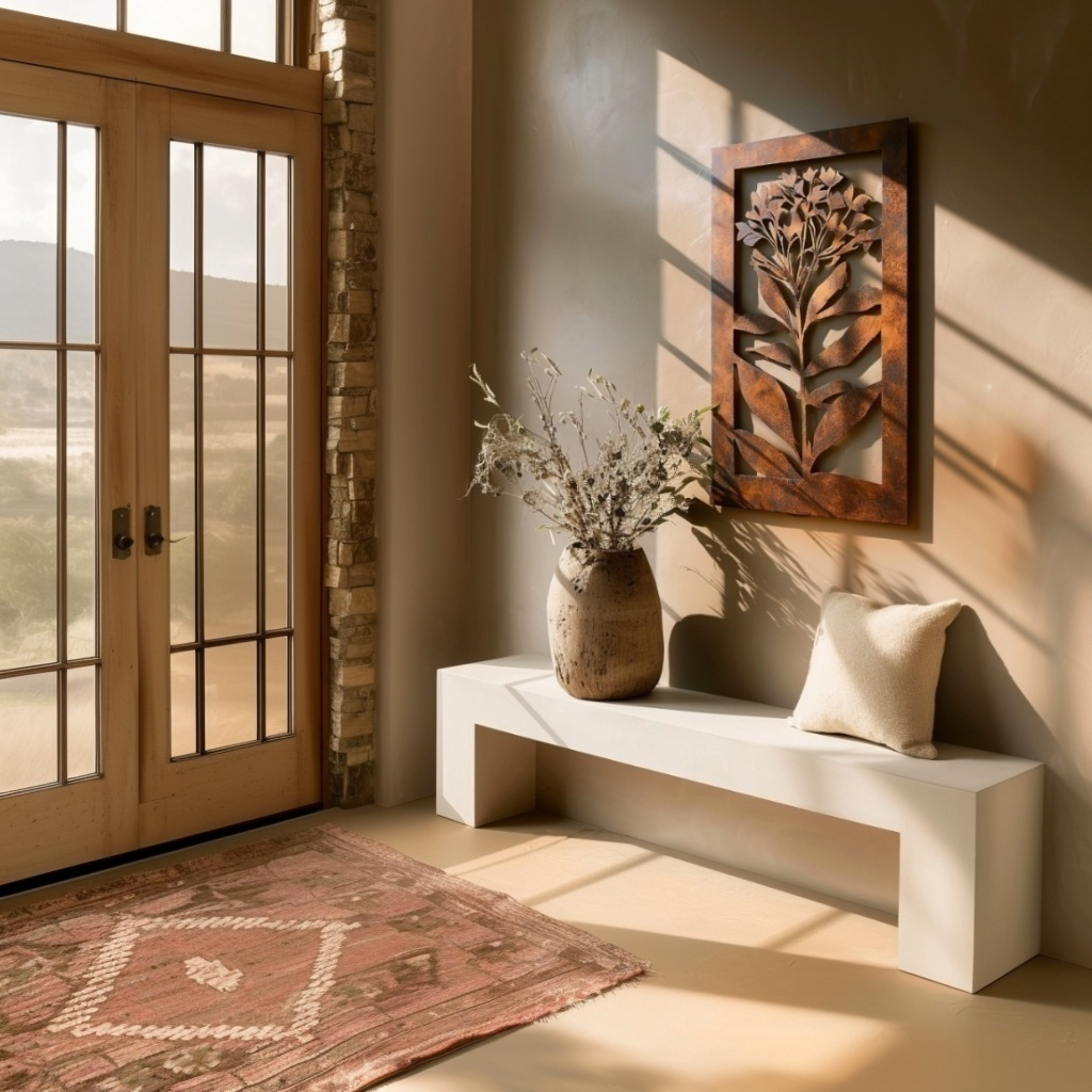 The Lilac - Metal Wall Art