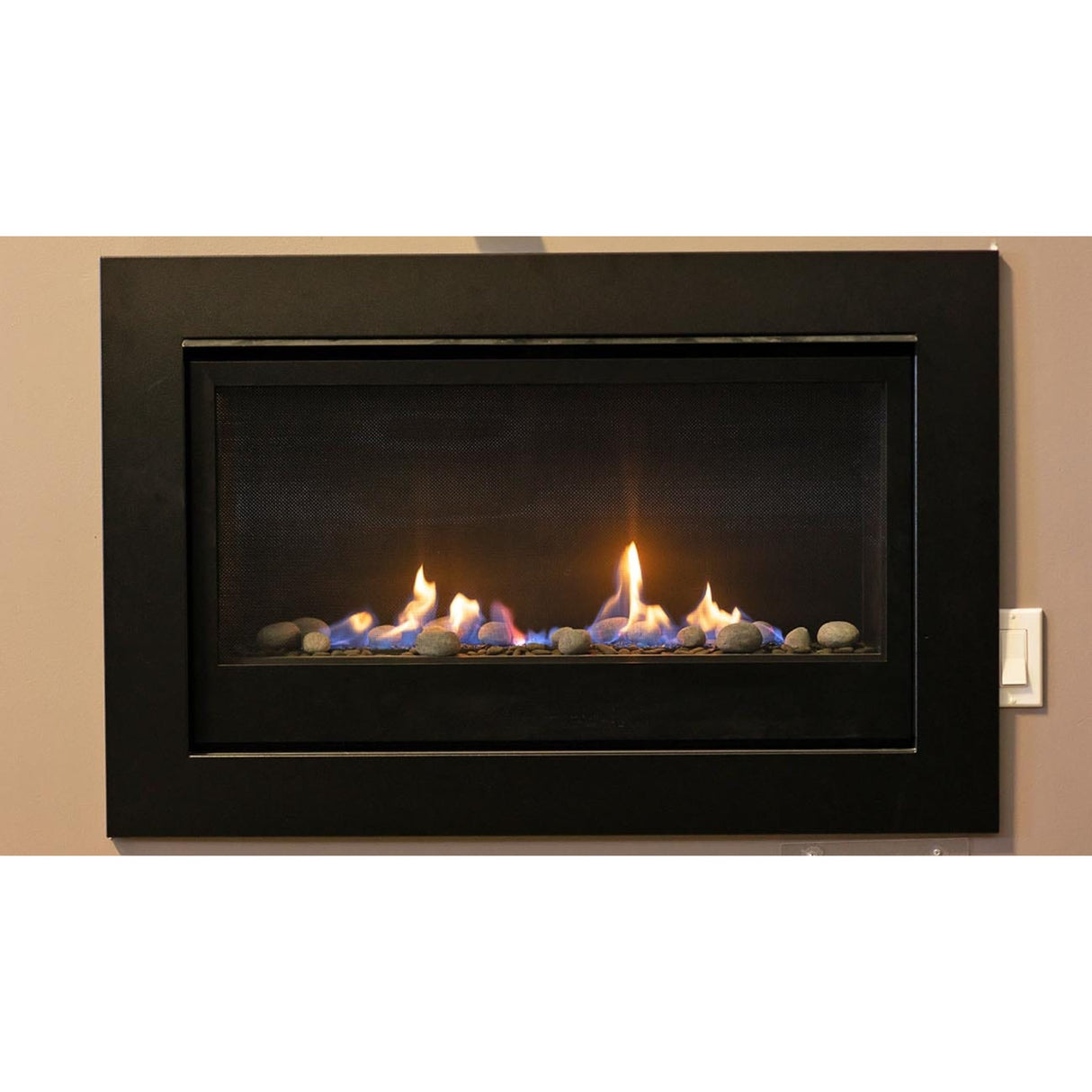 Sierra Flame Boston 36" Builders Linear Natural Gas Fireplace 16,000 BTU BOSTON-36-NG-EI