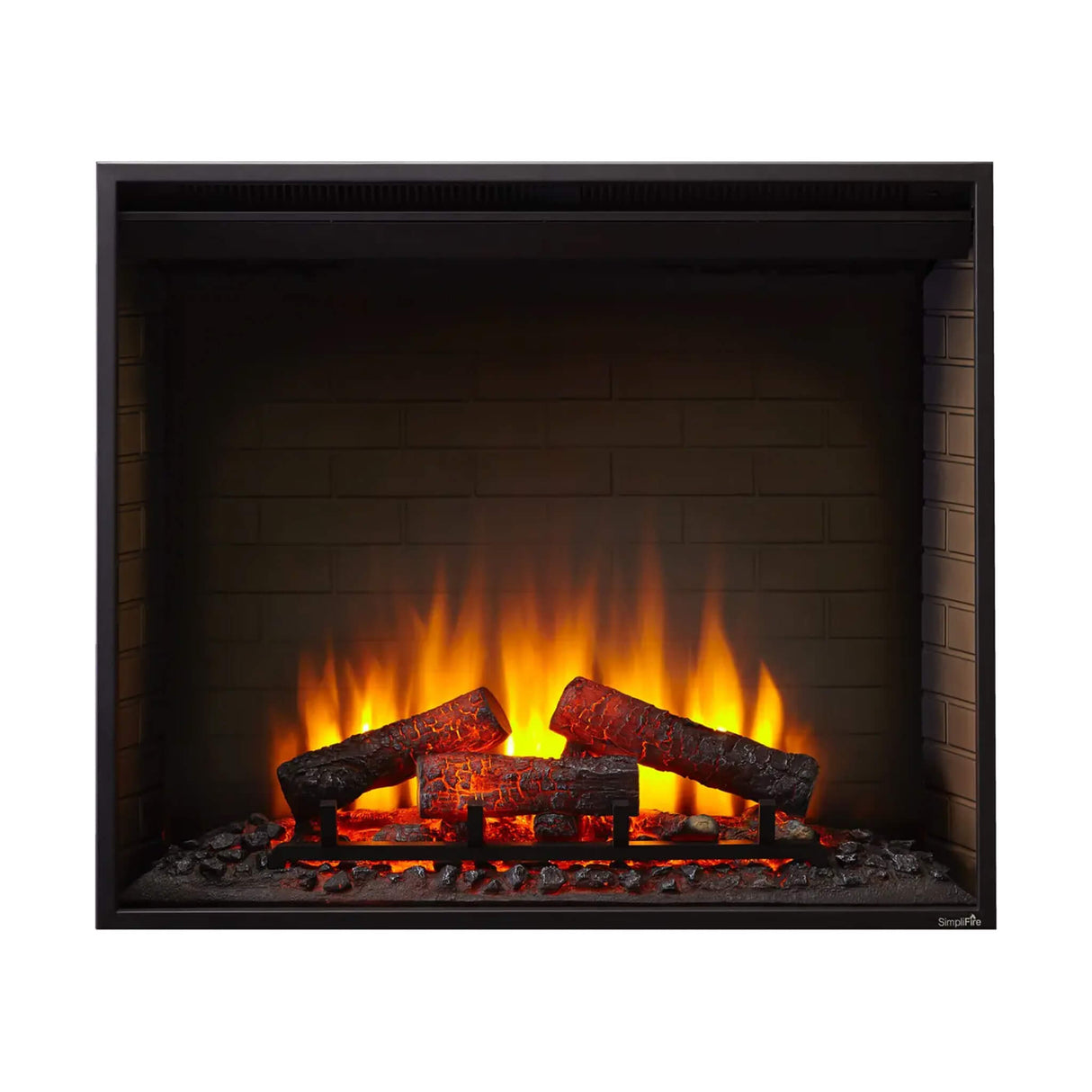 SimpliFire Built-In Traditional Electric Fireplace
