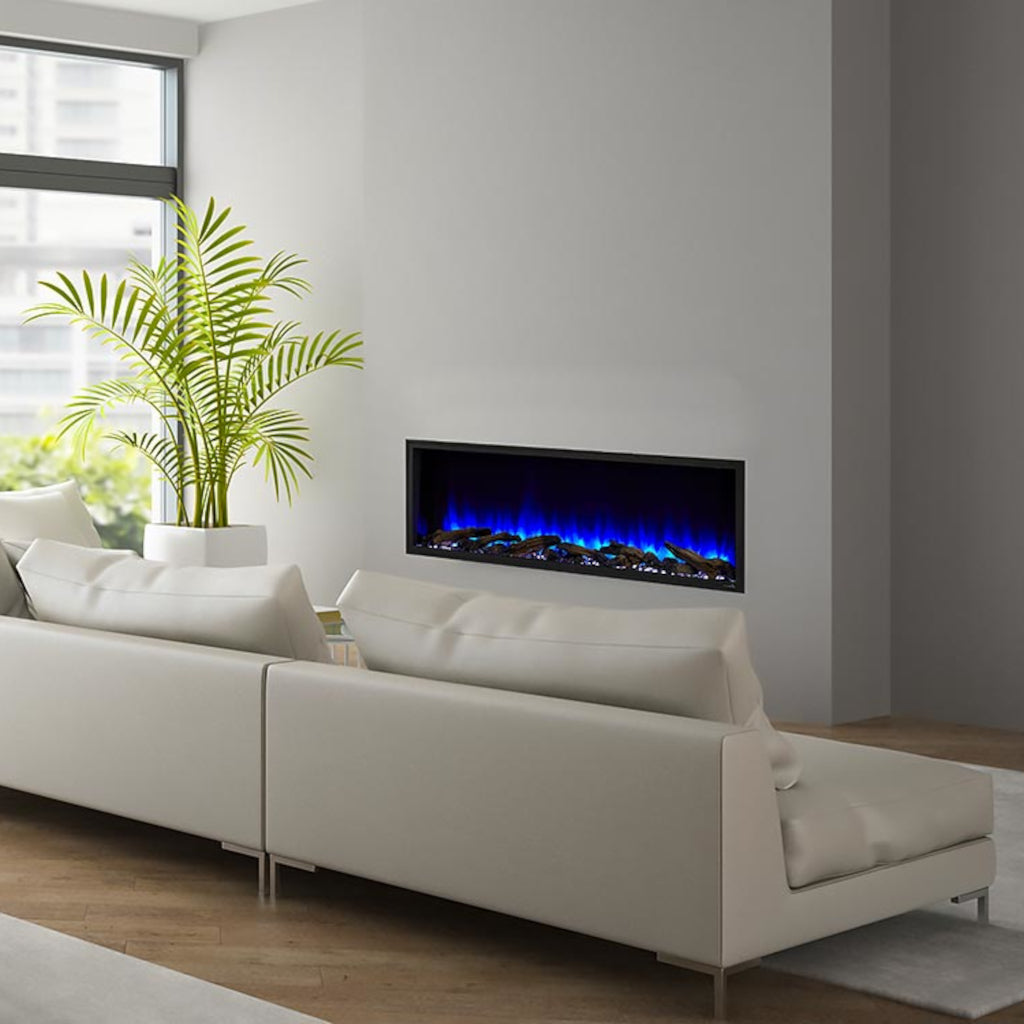 SimpliFire Scion 55-Inch Built-In Linear Electric Fireplace
