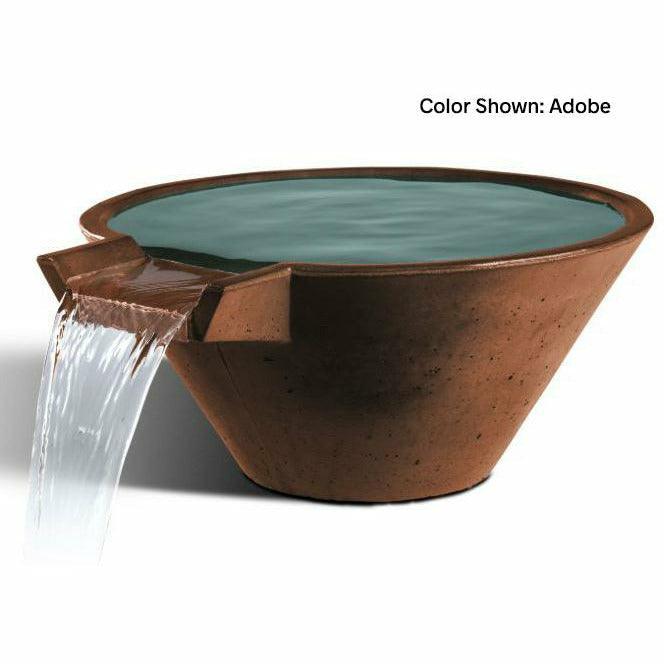 Slick Rock Concrete - Cascade Conical Water Bowl