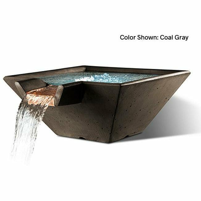 Slick Rock Concrete - Cascade Square Water Bowl