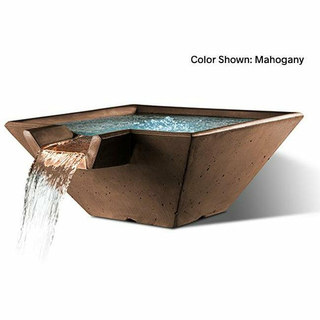 Slick Rock Concrete - Cascade Square Water Bowl