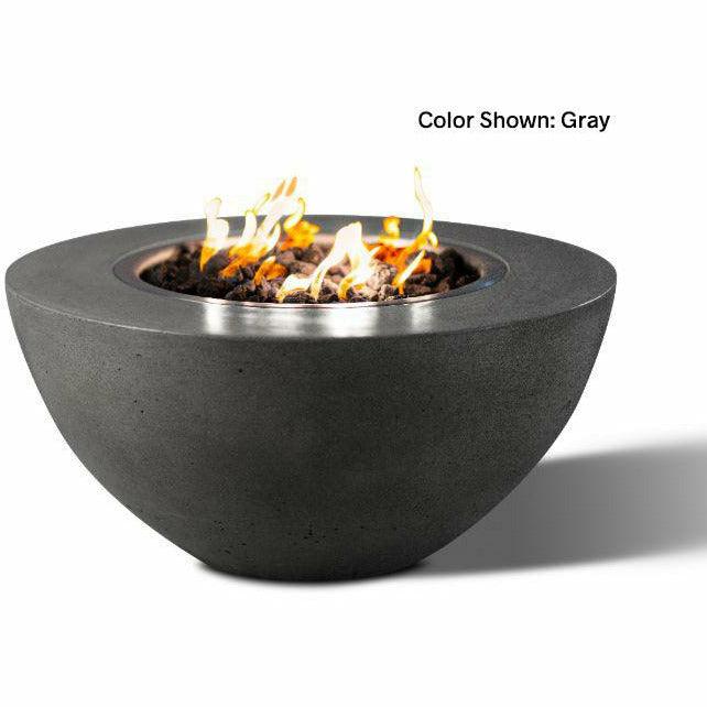 Slick Rock Concrete Oasis 34" Round Concrete Fire Pit Bowl KOF34