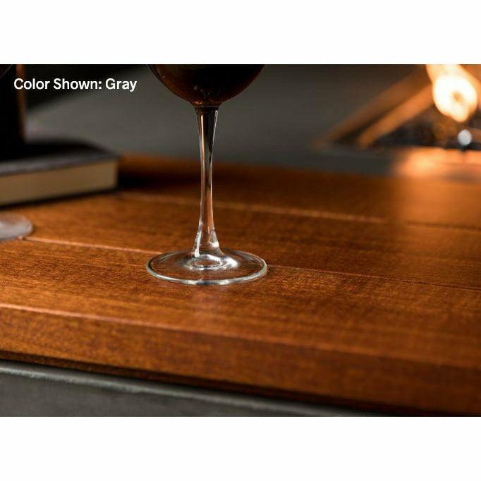 Slick Rock Concrete Oasis 48" Rectangular Concrete Fire Pit Table