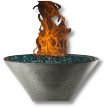 Slick Rock Concrete - Ridgeline Conical Fire Bowl