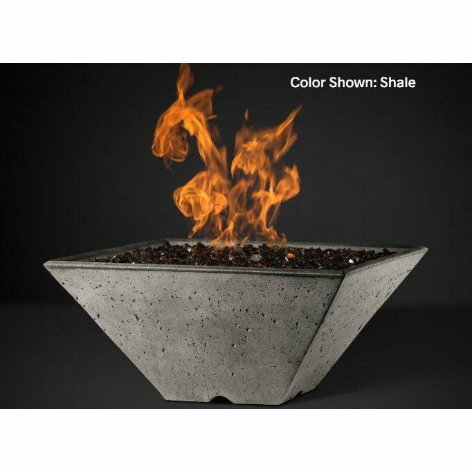 Slick Rock Concrete - Ridgeline Square Concrete Fire Bowl