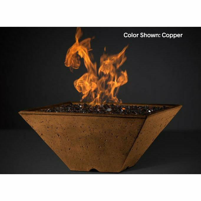 Slick Rock Concrete - Ridgeline Square Concrete Fire Bowl