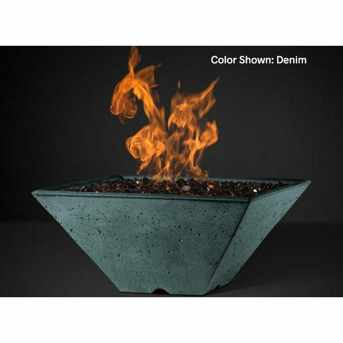 Slick Rock Concrete - Ridgeline Square Concrete Fire Bowl