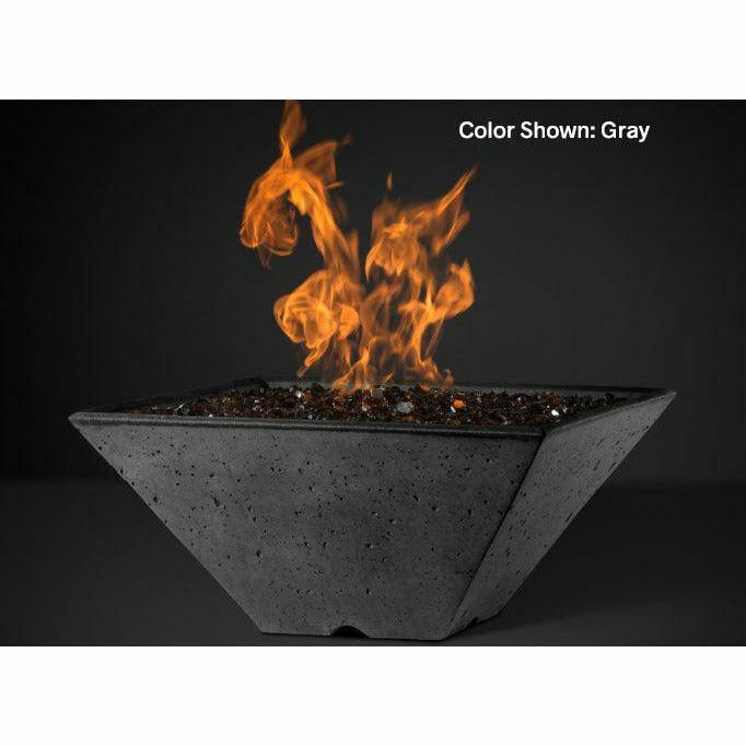 Slick Rock Concrete - Ridgeline Square Concrete Fire Bowl