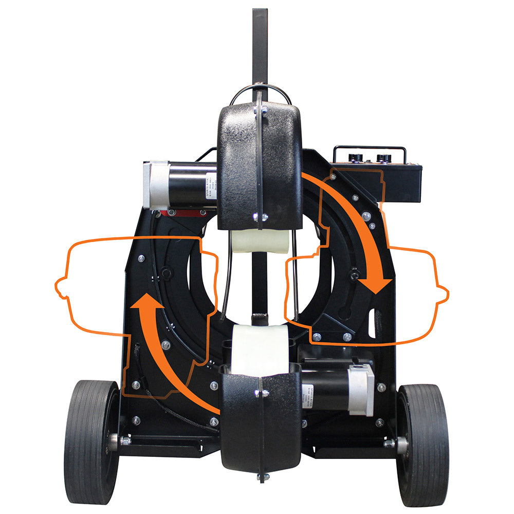 Sports Attack Strike Attack Soccer Machine 12V DC Battery‑Powered Precision Ball Delivery Training System