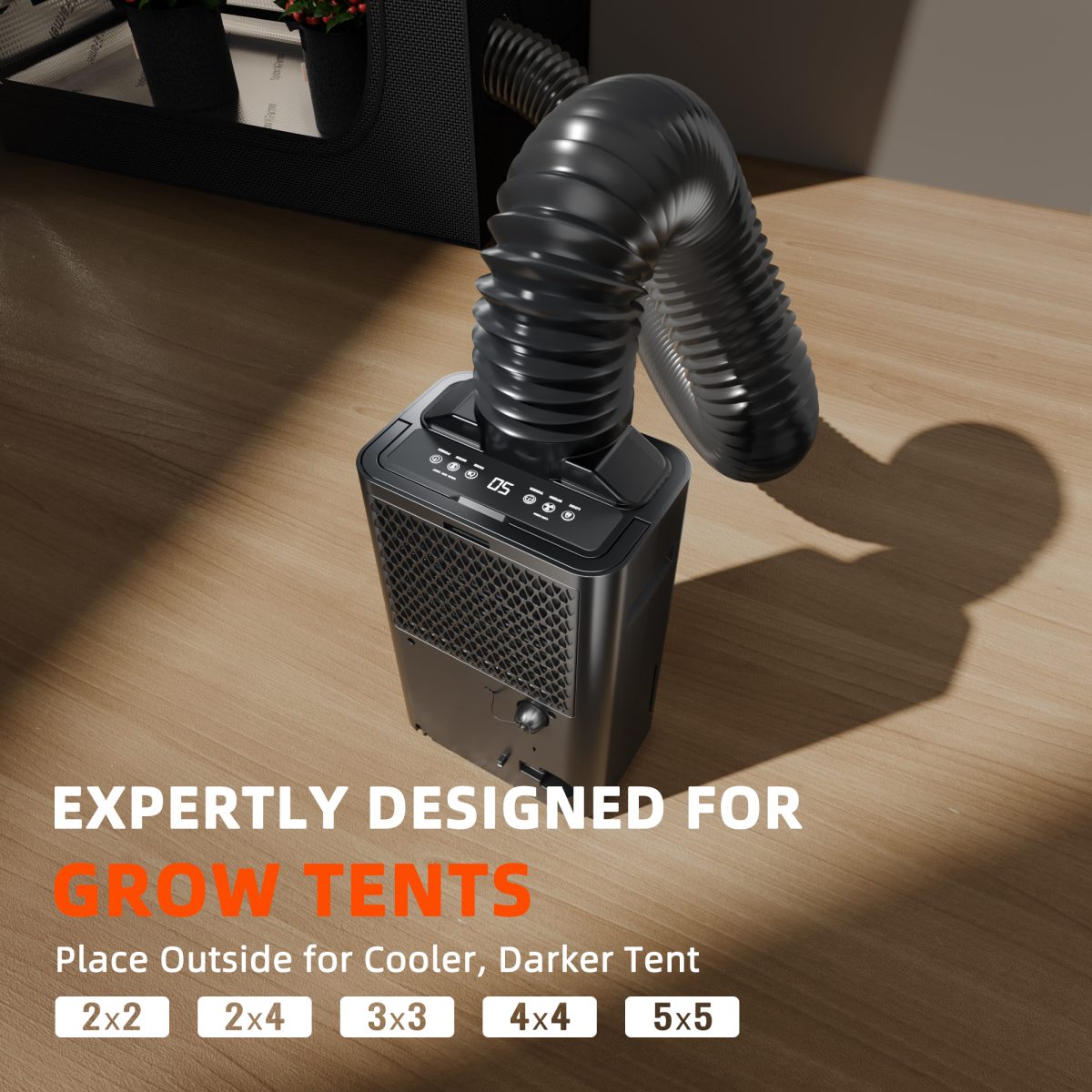 Spider Farmer SF-Dehumidifier 32 Pint Smart Dehumidifier with Drain Hose