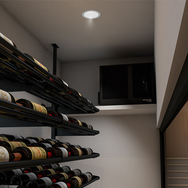 WhisperKool Platinum Split 4000 Ductless Wine Cellar Cooling System S-WKPS4000-115-WM-5