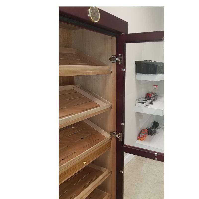 Barbatus 2,000 Count Spanish Cedar Cigar Cabinet Humidor
