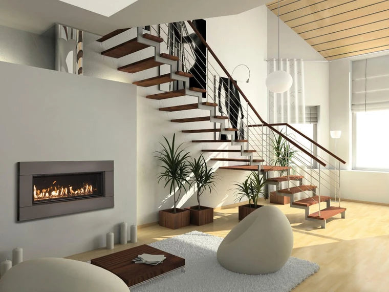 Town & Country TCWS38 Linear Direct Vent Fireplace