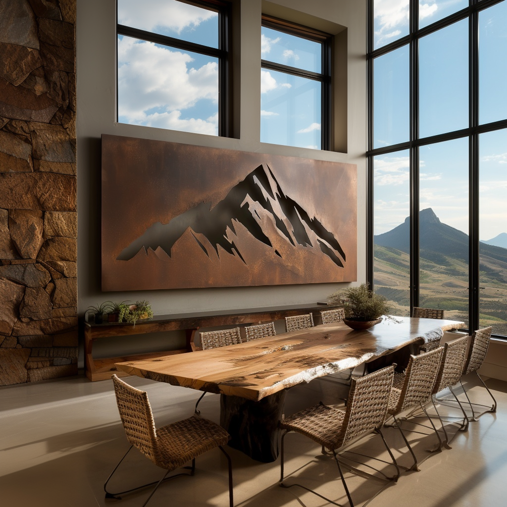 The Mount McKinley - Metal Wall Art