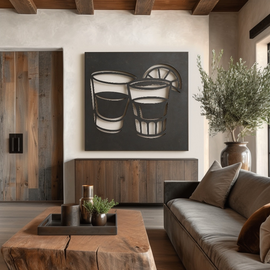 The Cheers - Metal Wall Art