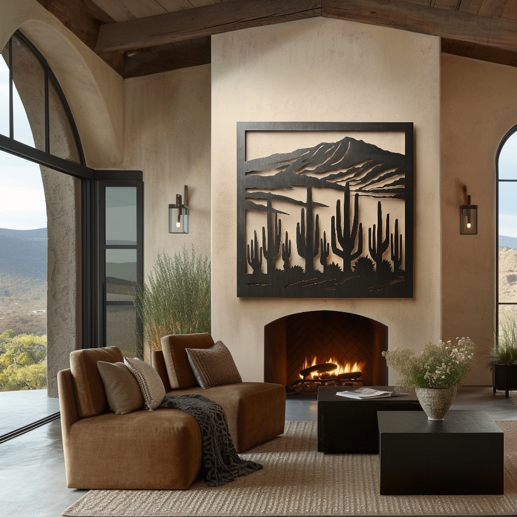 The Wild Sonora - Metal Wall Art